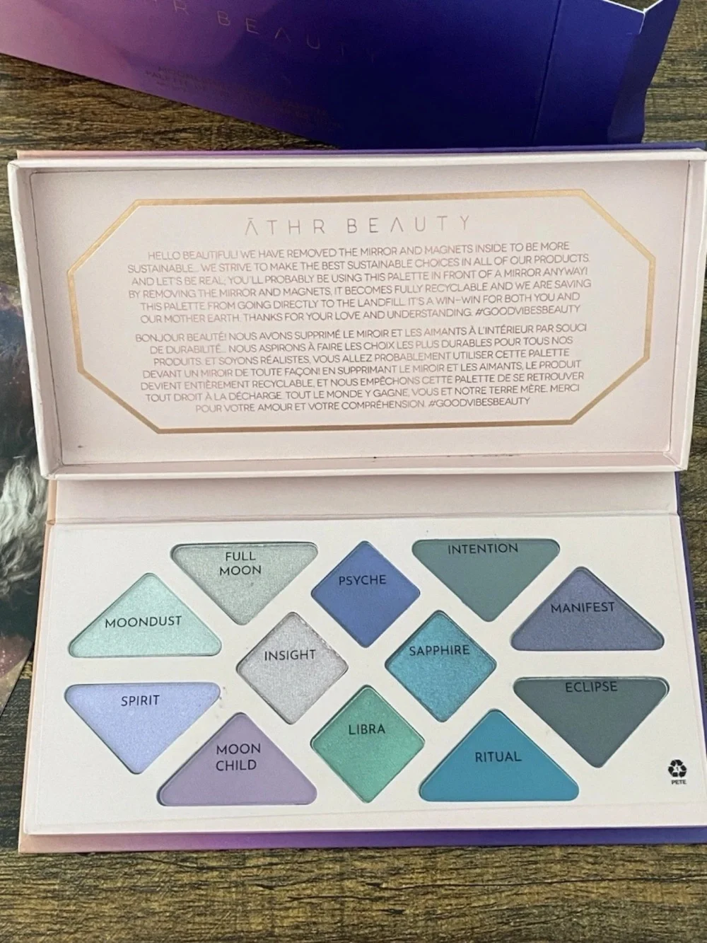 ATHR BEAUTY Moonlight Crystal Palette NIB